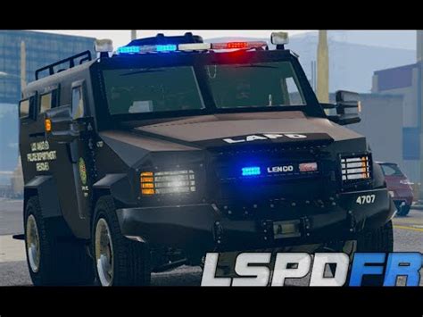 Lspd Swat Truck Gta 5 Lspd Fr Gepanzertes Sek Swat Fahrzeug Deutsch