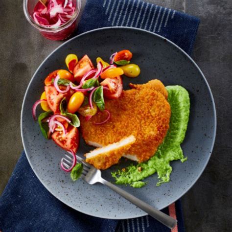 Fläskschnitzel panerad ostekt 140g Schnitzel Martin Servera