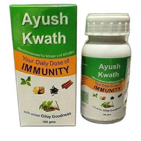 Ayush Kwath Tablet For Immunity Boosting Gm At Rs Bottle In Ambala