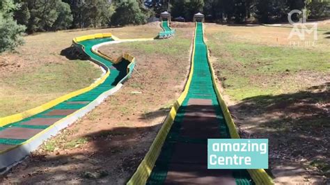 Check Out This Giant Tube Slide In The Adelaide Hills Youtube