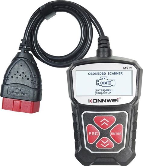 Konnwei Kw Multifunctioneel Obd Eobd Scanner Nederlandstalig