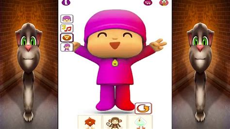 Learn Colors With Talking Pocoyo Talking Tom Learning Colours