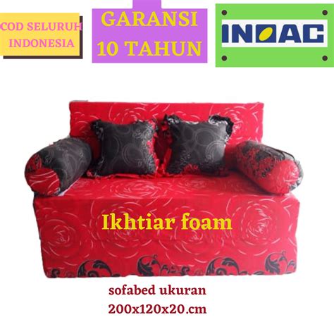 Sofa Bed Inoac Ukuran 200X120X20 Cm Sofabed Inoac EON LG D23 Asli