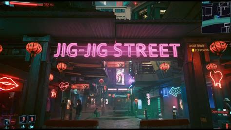 Cyberpunk 2077 Joy Toy Sex Shops On Jig Jig Street Youtube