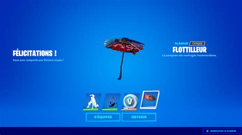 Fortnite Flottilleur Le Parapluie Du Top En Saison Breakflip