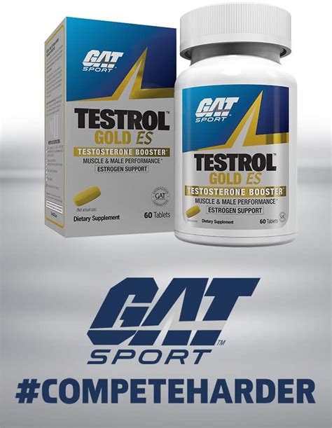 Testrol Gold ES GAT Sport Testosterona 60 Cápsulas