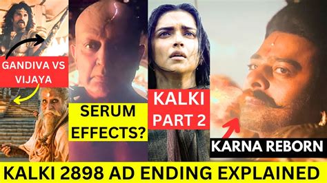 Kalki 2898 AD Ending Explained Kalki 2898 AD Post Credit Scene