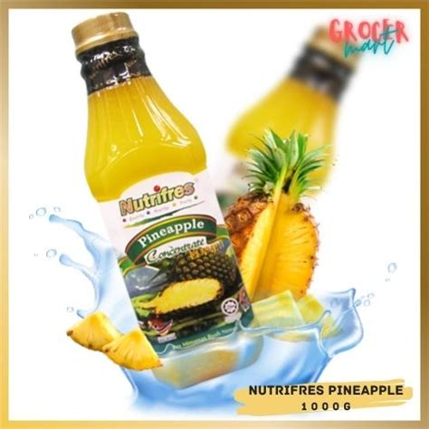 Nutrifres Pineapple Fruit Juice Concentrate Cordial G Grocer