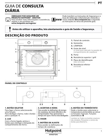 Hotpoint Ariston Fa Jh Ix Ha Setup And User Guide Manualzz