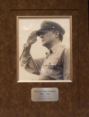 Autograph Signed Photograph Of Five Star General Douglas