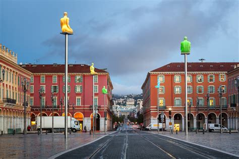 Massena Place in the Morning, Nice, France | Anshar Images