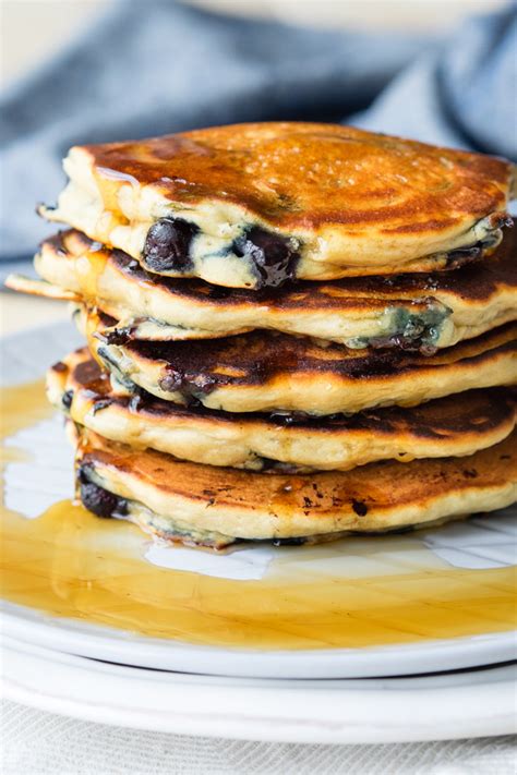 Blueberry Vegan Pancakes Fluffy Vegan Dairy Free The Worktop