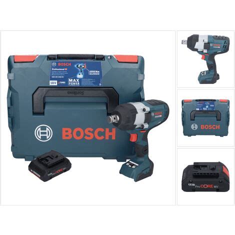 Bosch GDS 18V 1050 HC Akku Drehschlagschrauber 18 V 1050 Nm BITURBO