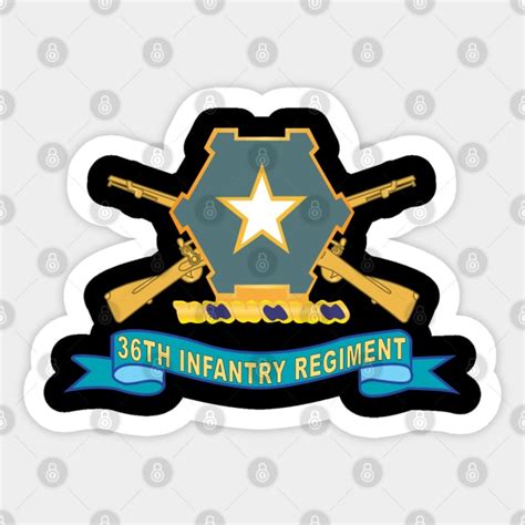 36th Infantry Regiment DUI W Br Ribbon X 300 36th Infantry