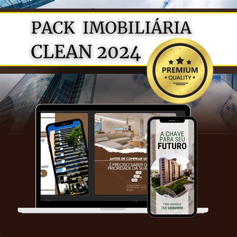 Pack Artes Canva Clean Imobili Ria De Artes Edit Veis