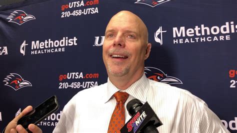 UTSA Head Coach Steve Henson Post Game Interview 1 9 20 YouTube