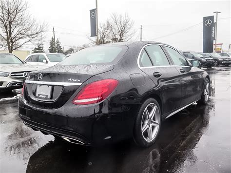 Certified Pre Owned 2017 Mercedes Benz C300 4matic Sedan 4 Door Sedan In Kitchener 39080a