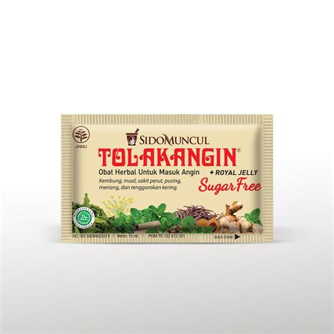 SIDOMUNCUL Tolak Angin Sugar Free 1 Sachet Lazada Indonesia