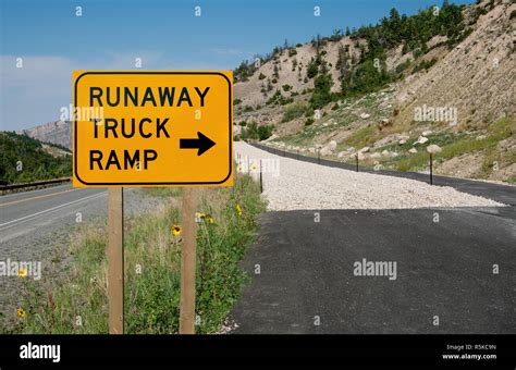 Runaway truck ramp hi-res stock photography and images - Alamy