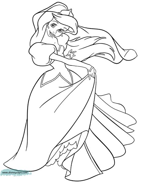 The Little Mermaid Coloring Pages 4