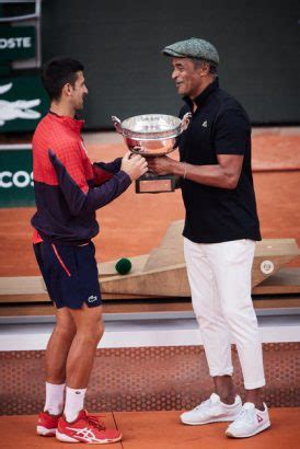 Il est lhéritier point barre Yannick Noah annonce une décision de