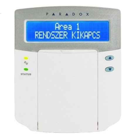 Paradox K641 tamper Paradox riasztó Forschnit Kft