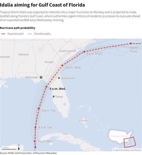 Hurricane Idalia Makes Landfall On Floridas Big Bend As Category 3