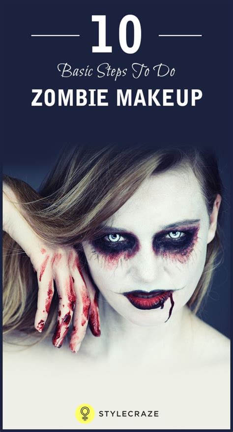 How To Apply Makeup Like A Pro Zombie Makeup Tutorials Zombie Halloween Makeup Zombie Makeup