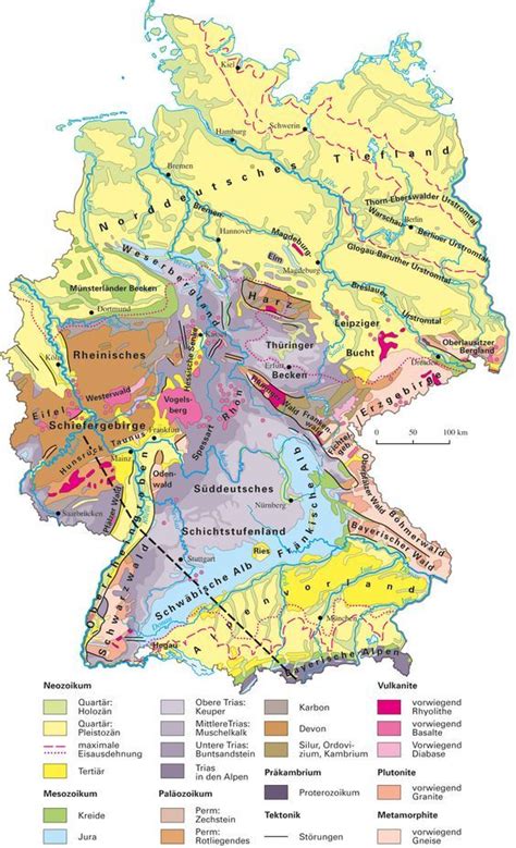 Deutsche Gebirge Karte Deutschlandkarte 2023