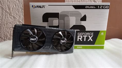 Palit GeForce RTX 3060 Dual OC 12GB GDDR6, PCI Express X16 Interface ...
