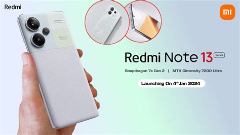 Redmi Note Series Official India Launch Specs India Price