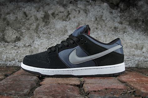 Nike Sb Dunk Low Pro Blacknew Slate Reflective Silver Hypebeast