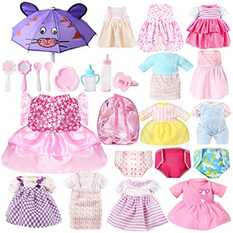 Girl Doll Clothes And Accessories Fits 12 13 14 15 Inch Bitty Alive