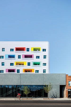 Independence Library And Apartments By John Ronan Architects Facade