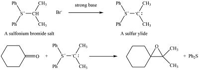 It Is Possible To Generate Sulfur Ylides Like That Used To Produce