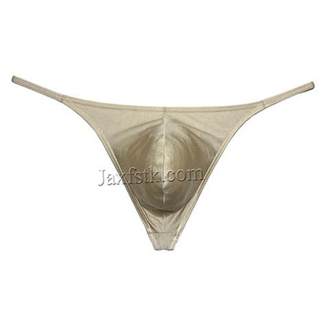 Sexy Men S Shiny Ice Silk String Thong Underwear Soft Bulge Pouch T Back Bikini Tangas MS102 M L