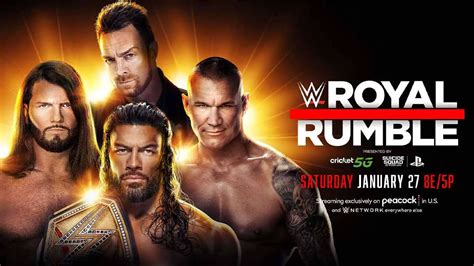 WWE Royal Rumble: Roman, Orton, Knight & Styles Fatal 4-Way Set