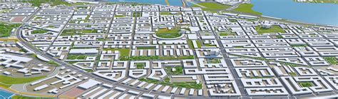 Stockholm City Sweden 3d Model Flippednormals
