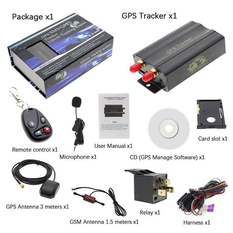 GPS SMS GPRS Vehicle Motor Car Truck Auto Tracking Device System GPS