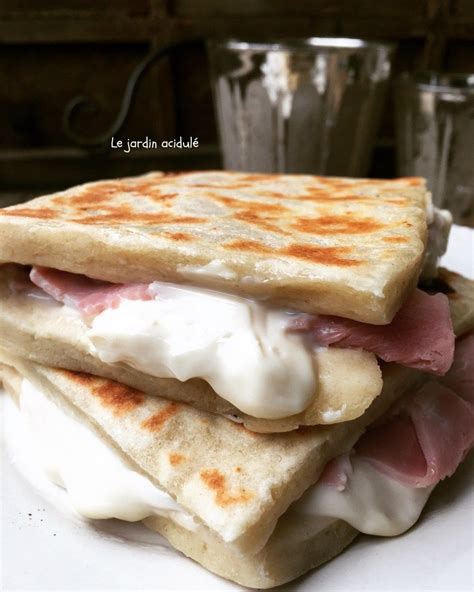 Mes super Naans au jambon et au fromage LE JARDIN ACIDULÉ Cheese