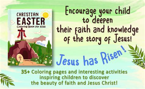 Christian Easter Coloring Book For Kids Jesus Coloring And Activity