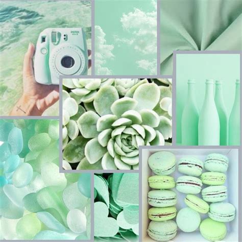 Pastel Green Moodboard Mood Board Pastel Green Mood Boards