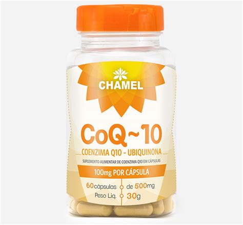 Coenzima Q10 Chamel Produtos Naturais