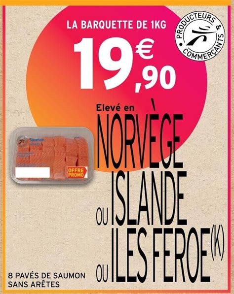 Promo Pav S De Saumon Sans Ar Tes Chez Intermarch