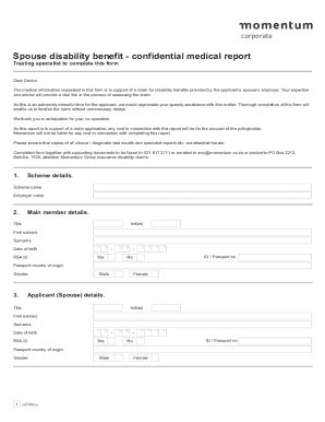 Fillable Online Claim For Disability Support Pension Medical Evidence