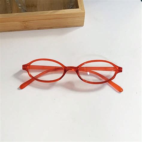 Y2k Aesthetic Retro Red Decorative Eyeglasses Japanese Style Small