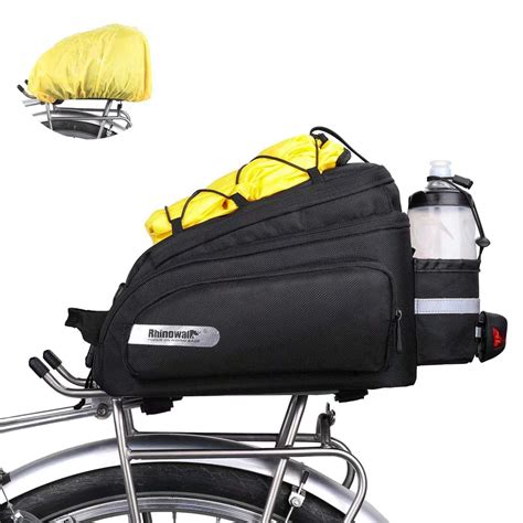 Buy Rhinowalkbike Trunk Bag 12l Bicycle Pannier Rear Rack Carrier Bag