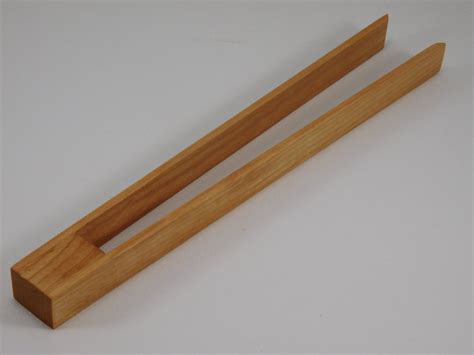 T Wrapped Handmade Wooden Toaster Tongs Maple Wood Wooden Etsy