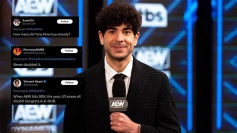 How Many Did Tony Khan Buy Already Congrats A E Dub Fans Erupt After An Impressive Start