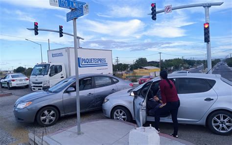 Registran Dos Choques En Par Vial De La Paz El Sudcaliforniano